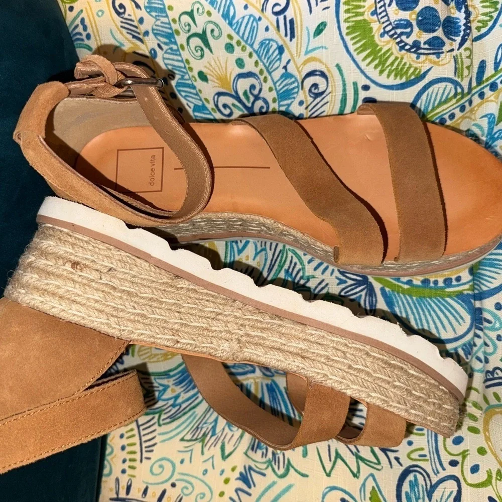 Dolce Vita Brown Strappy Sandals